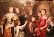 Anthony Van Dyck A Family Group oil painting reproduction
